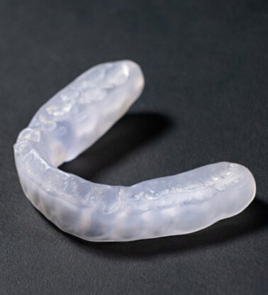 an example of a nightguard for bruxism